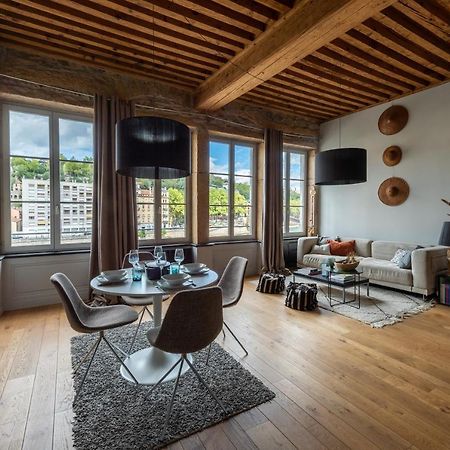 リヨンLe Loft Ethnic - Avec Jolie Vue Sur La Saoneアパートメント エクステリア 写真